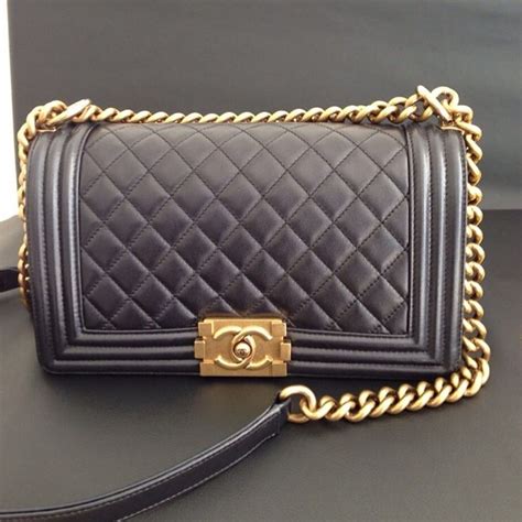 chanel boy medium gold|Chanel boy bag medium price.